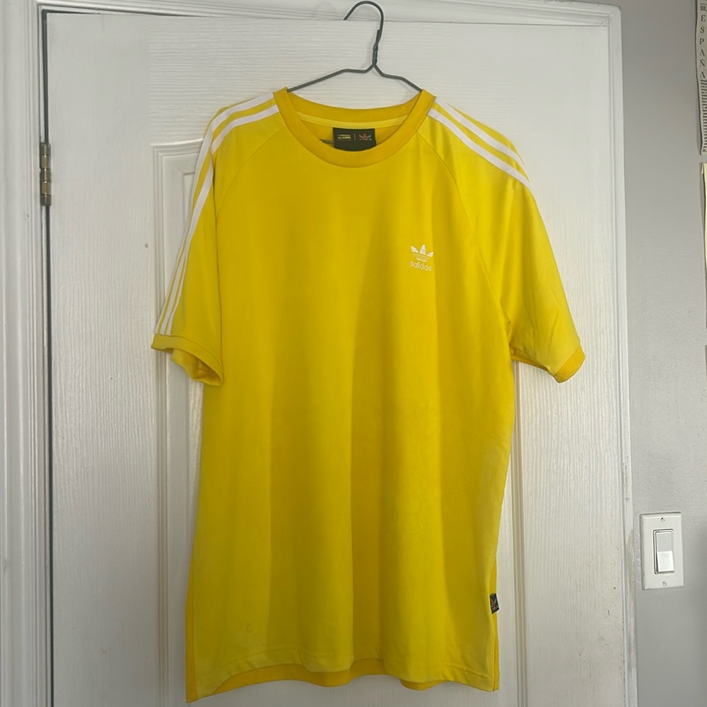 Yellow Adidas Pharrell Williams Jersey